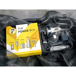 ชุดหูฟัง ชาร์ต ตัวแปรงชาร์ต  5 in 1 The Power Box