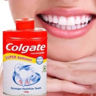 ผงขัดฟันขาว colgate super  rakahak 100g