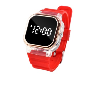 โปรโมชั่น : นาฬิกาข้อมือ อิเล็กทรอนิก LED ทรงสี่เหลี่ยม ขนาดเล็ก สำหรับผู้ชาย และผู้หญิง