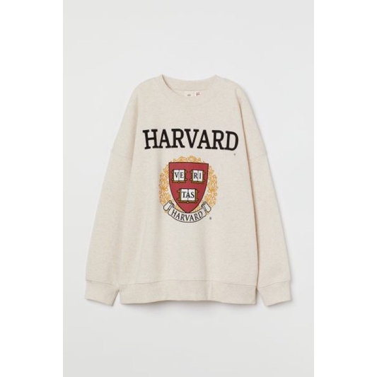 Crewneck Hnm H&M Harvard ครีมบํารุงผิวหน้า