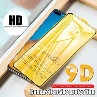 [ส่งจาทไทย] ฟิล์มกระจกนิรภัย เต็มจอ Realme C21Y / Realme C25Y ฟิล์มขอบดำ ฟิล์มกันกระแทก