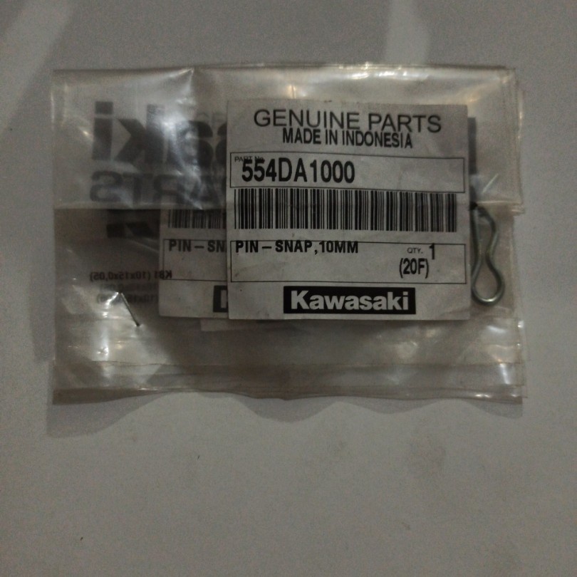 ฝาครอบท้ายส่วนใหญ่คลิปด้านหน้าด้านหลัง AXLE LOCK PIN NINJA RR R SS ORIGINAL KAWASAKI 554DA1000