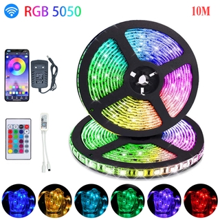 FLEXIBLE สายไฟ Led Rgb 10 ม . กันน้ําพร้อมรีโมทคอนโทรล + 24 Kir