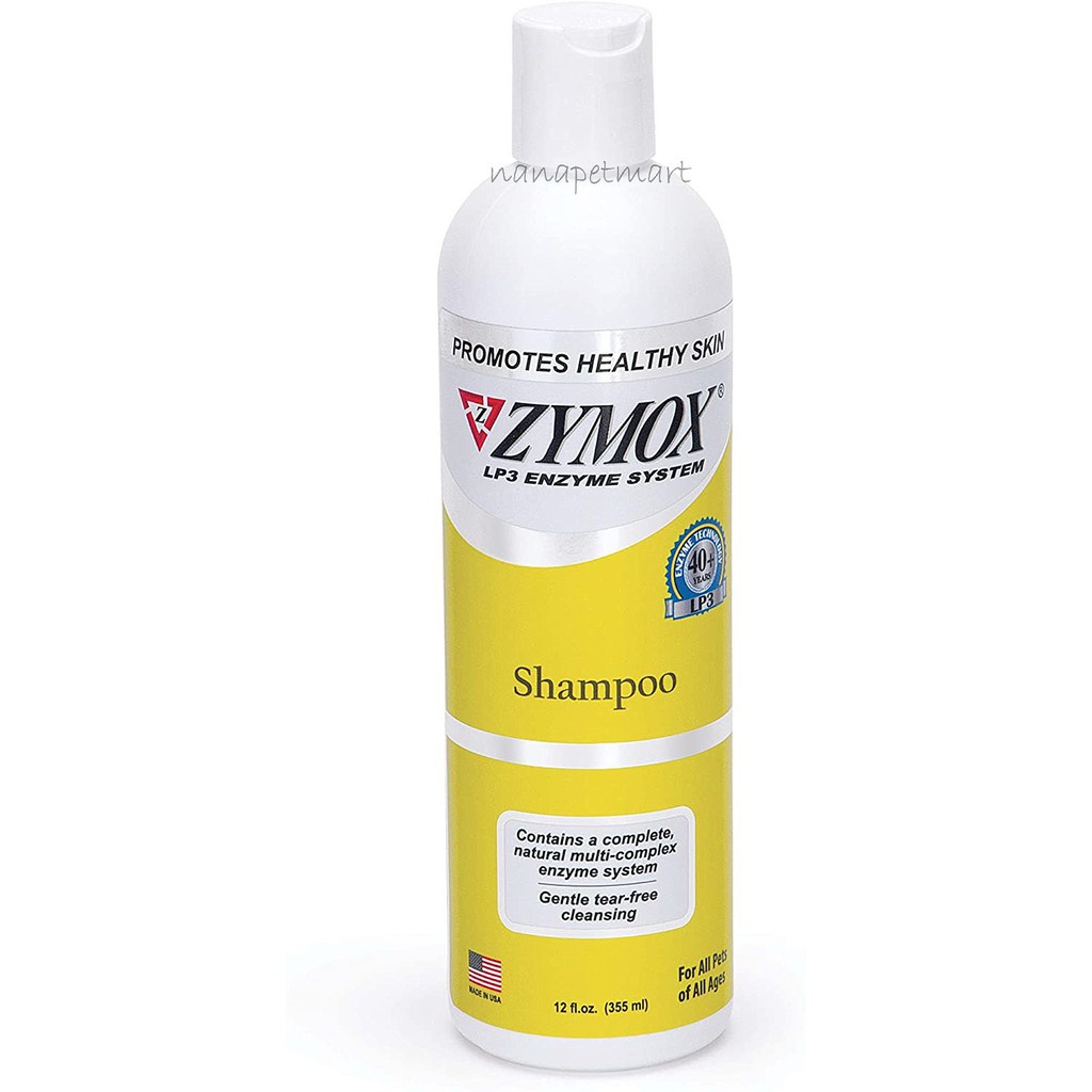Zymox Shampoo แชมพู / คอนดิชั่นเนอร์ ลดอาการคัน กำจัดเชื้อแบคทีเรีย เชื้อรา และ ยีสต์