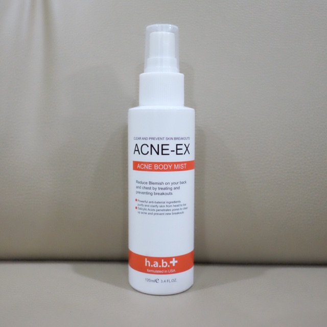 AcneEX Body Mist 120 ml. Shopee Thailand