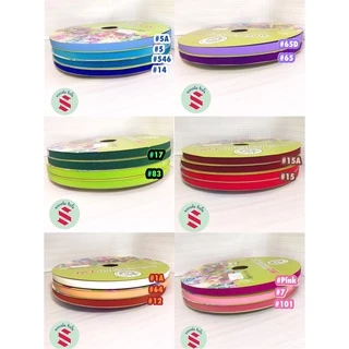 ริบบิ้นกากเพชรใส ตราTW เบอร์2 กว้าง 12มิล ม้วนใหญ่ 350 หลา(ราคาต่อม้วน)