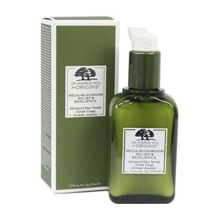 Dr. Andrew Weil for Origins™ Mega-Mushroom Relief &amp; Resilience Advanced Face Serum • 50ml.