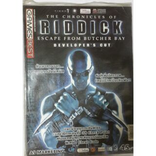 หนังสือเกมส์คอมพิวเตอร์​ Riddick สินค้ามือ 1 เหมาะสำหรับสะสม