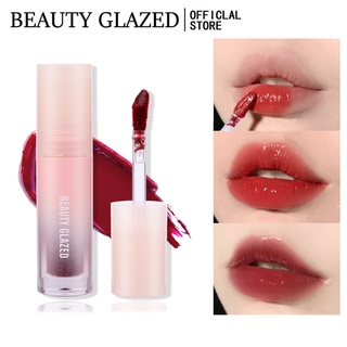 Beauty Glazed ลิปสติกเพิ่มความชุ่มชื้นชิมเมอร์คริสต์มาสดูแลริมฝีปา