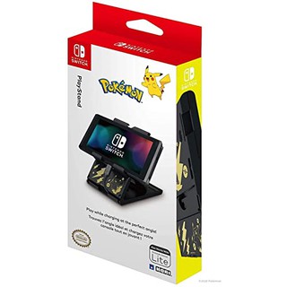 Hori Compact Play stand (Black &amp; Gold Pikachu)