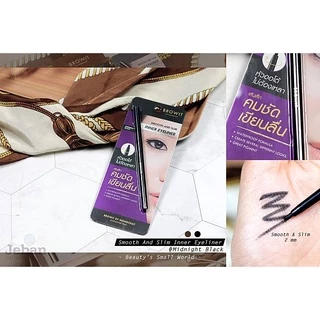 ดินสอเขียนขอบตา Inner Eyeliner Browit By Nongchat Smooth and Slim 0.1g บราวอิท น้องฉัตร