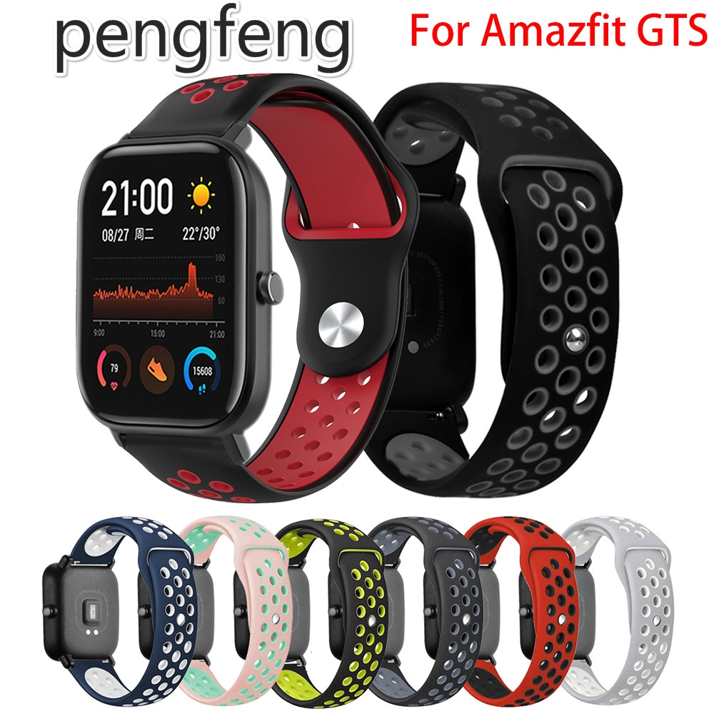 สําหรับ Xiaomi Huami AMAZFIT GTS Correa สายรัดข้อมือ Amazfit GTS/GTS 3 2 2e 2Mini สมาร์ทนาฬิกา 20 มม