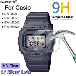 ฟิล์มกระจกนิรภัยกันรอยหน้าจอ 2.5D ใสมาก กันแสงสีม่วง สําหรับ Casio DW-5600 DW-5035 GW-B5600