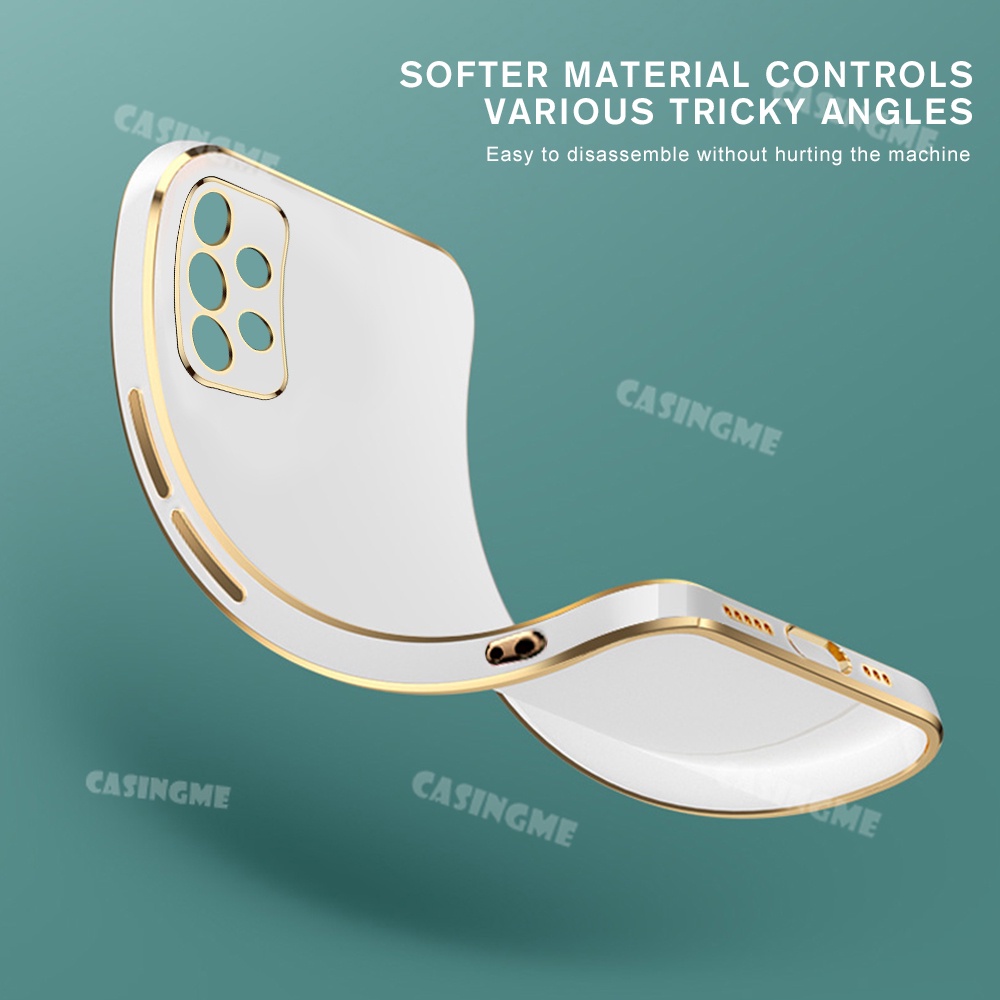 เคสโทรศัพท์ ซิลิโคนนิ่ม กันกระแทก ป้องกันเลนส์ ทรงสี่เหลี่ยม สําหรับ Samsung Galaxy A33 A53 A73 A13 A23 A52 A52S Sumsung a 33 53 73 23 13 52 52S 4G 5g 2022 - รูปที่ 5