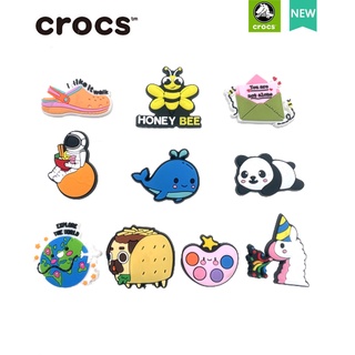 【10 ชิ้น】ลายการ์ตูนสัตว์ Jibbitz คุณภาพสูง Croc เสน่ห์รองเท้า Crocs อุปกรณ์เสริมรองเท้า