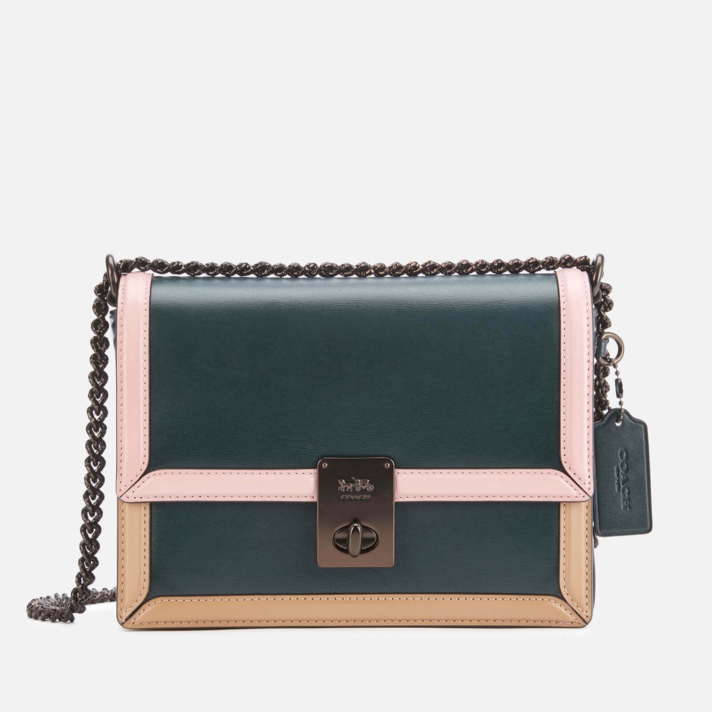 MeBrandOutlet 💕 #COACH #89070 Hutton Shoulder Bag In Colorblock   งาน Shop พร้อมถุงผ้าค่ะ RN020404