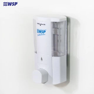 WSP ที่กดสบู่เหลว 1 ช่อง ที่กดสบู่เหลวติดกำแพง ที่กดสบู่ ติดตั้งง่าย ขนาด 400 ml. รุ่น DP-117W (สีขาว)