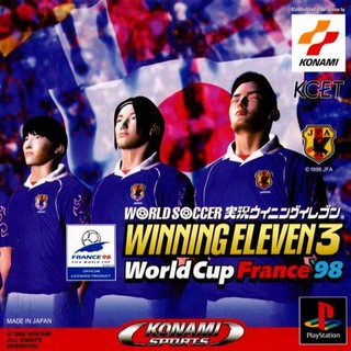 WORLD SOCCER JIKKYOU WINNING ELEVEN 3 [PS1 JP : 1 Disc]