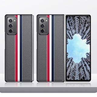 เคสโทรศัพท์มือถือหนังแท้สําหรับ Samsung Galaxy Z Fold2 5 G