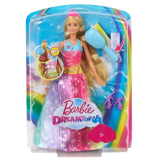 Barbie® Dreamtopia Brush ‘n Sparkle Princess ตุ๊กตา บาร์บี้ (ของเล่นเด็ก, ตุ๊กตา) FRB12