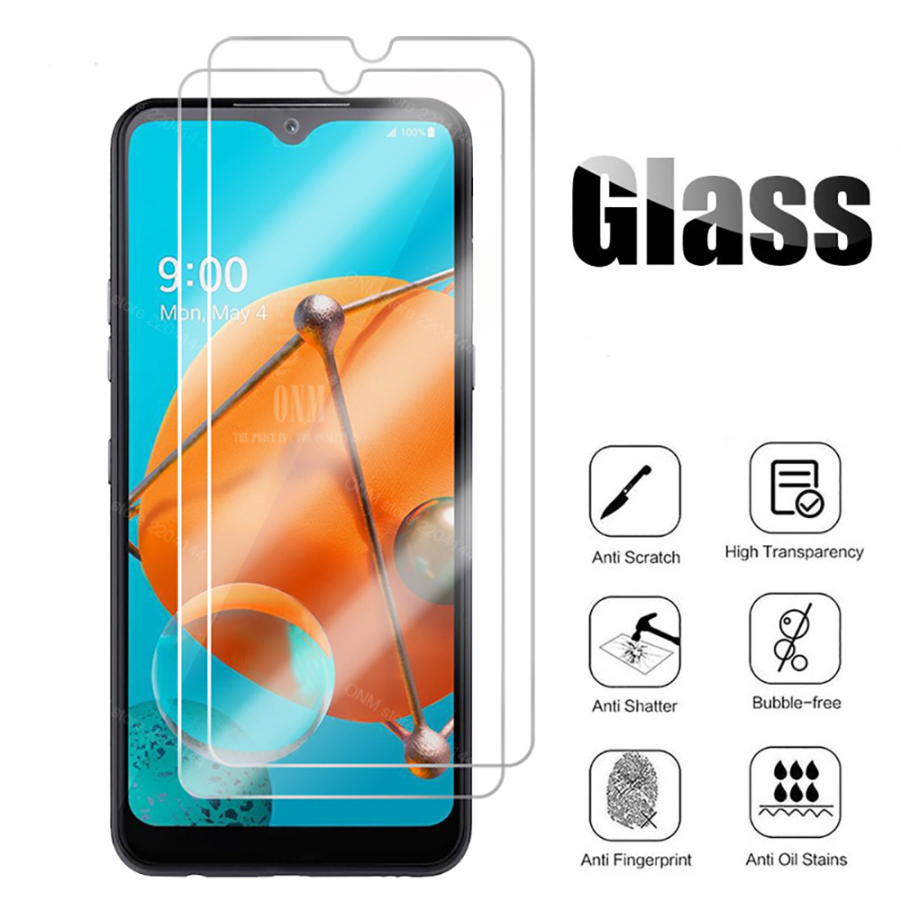 สําหรับ LG K61 K51S K50S K50 K41S Q61 Q60 Q51 Q6 Q7 Plus 9H HD Full Clear กระจกนิรภัยป้องกันหน้าจอ G