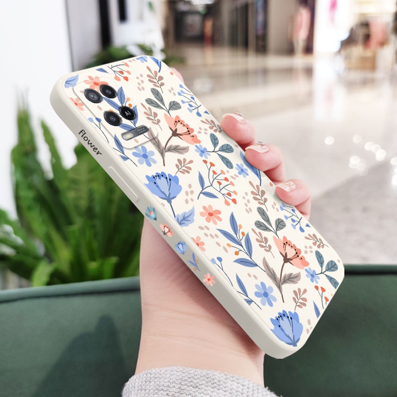 เคสโทรศัพท์มือถือแบบนิ่ม ลายสวนโรแมนติก สร้างสรรค์ ใส่สบาย สําหรับ OPPO A54 A74 A33 A53 2020 A52 A72 A92 4G 5G
