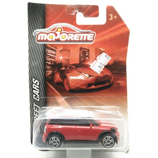 Majorette Mini Cooper WRC - White Roof - White Stripe Hood - Red Color /Wheels D5S /scale 1/57 (3 inches) Long Package