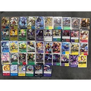 DIGIMON CARD GAME แยกใบ ภาษาญี่ปุ่น BT8 ระดับ R U