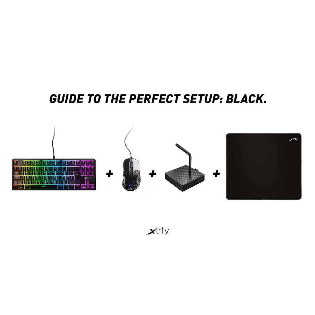 Xtrfy Project 4 Super Bundle Pack Keyboard Mouse Bungee Mousepad Shopee Thailand