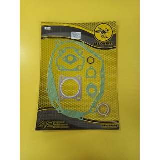 ปะเก็นชุด RC110(CRYSTAL) (BEE-GASKET) ใหญ่   004006