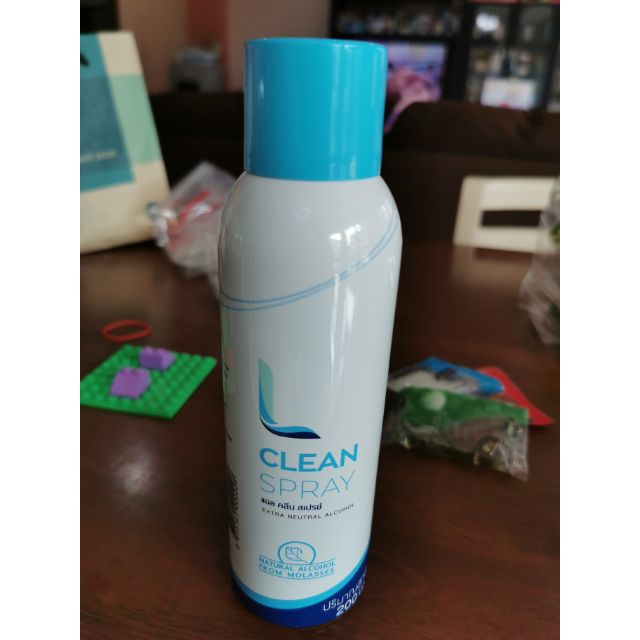 พร้อมส่ง​ L Clean Spray สเปรย์​แอลกอฮอล์​ทำความสะอาดมือแบบไม่ต้องล้างออก​ ขนาด​ 200​ ml.