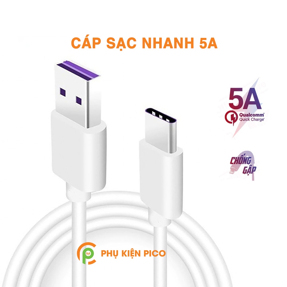 สายชาร์จ Type C 5A - สายชาร์จเร็ว Type C 5A ครบกล่อง - สายชาร์จ 5A