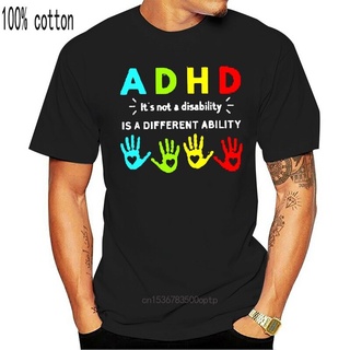 เสื้อยืด พิมพ์ลาย Adhd Awareness สําหรับผู้ชายS-5XL