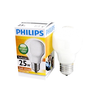 หลอด Softone 25W Philips หลอขั้วเกลียว E27