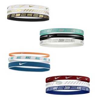 Nike Collection ไนกี้ ผ้ารัดศีรษะ ยางรัดผม 1แพ็คมี3 ชิ้น Headbands 3PK N.100.4527.112 / N.000.2755.471 / N.000.2548.733 / N.100.4527.662 (590)