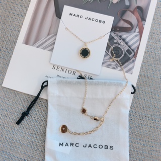 MARC JACOBS สร้อยคอ M008546-062 สีทอง จี้ดำ