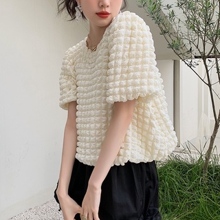 (พร้อมส่ง/Pre Order) เสื้อ รุ่น Bubble Tea Blouse มี 2 สี | PENN STUDIO