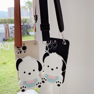 เคส Redmi Note 11 11S 10 10S 9 8 7 5 Pro Redmi 10 10C 10A 9 9A 9T 9C 6A Xiaomi MI POCO M3 Pro 5G X3 NFC X3 Pro 11 Lite Camera Mini Dog Bag Soft Bag with Lanyard