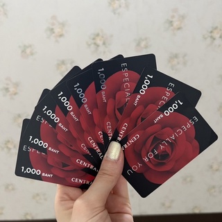 Central Gift Card มูลค่า 1000 บาท 🌹✨