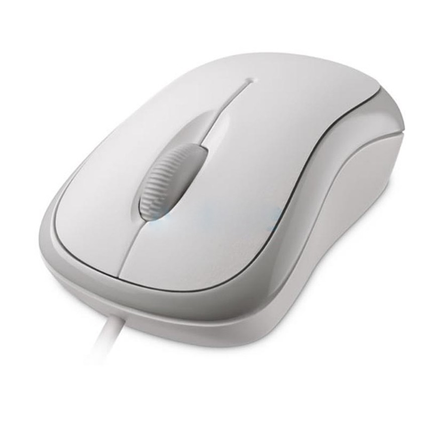 Microsoft Optical Mouse USB L2 Basic MCS-P58-00066 (White/Silver)