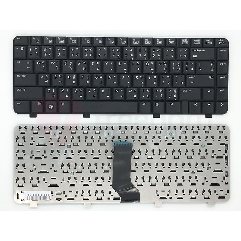 HP Compaq Keyboard คีย์บอร์ด Pavilion DV2000 DV2500 DV2600 DV2700 / Presario V3000 Seires (TH-EN)