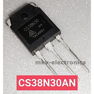 (1ตัว) CS38N30AN , CS38N30 , 38N30 , MOSFET N-CH 38A 300V TO-3P (รหัสสินค้าM02263)