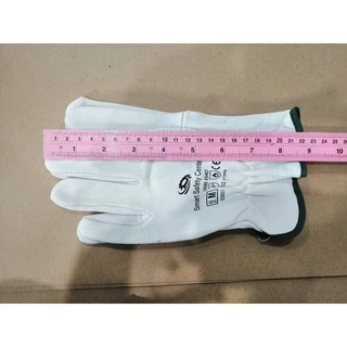 ถุงมือหนัง กันบาด เชื่อมอาร์กอน มาตรฐาน (3132)