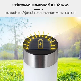 ไฟสนามมินิ กล่องล่ะ2ตัว ไฟปักสนามพลังงานแสงอาทิตย์ White or Warm light เลือกได้ โซล่าเซลล์