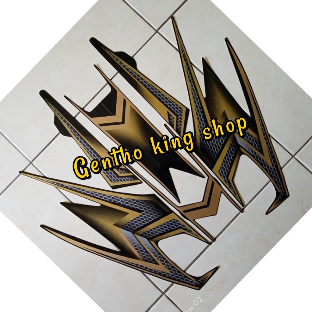Rx King Body Striping Sticker 2003 SE Special Edition สีทอง