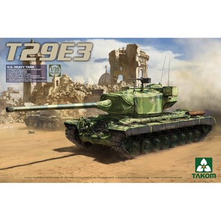 พลาสติก โมเดล ประกอบ TAKOM สเกล 1/35 T29E3 U.S. Heavy Tank (2064)