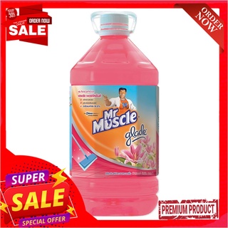 มิสเตอร์ มัสเซิล น้ำยาถูพื้น กลิ่นฟลอรัล เพอร์เฟ็คชั่นส์ 5 ลิตรMr.Muscle Floor Cleaner Floral Perfection 5000 ml