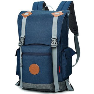 Sky Bow กระเป๋าเป้สะพายหลัง Backpack รองรับหน้าจอ 10X16 นิ้ว ( สีฟ้า )