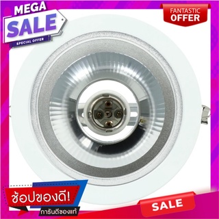 ดาวน์ไลท์ BEC DE4/W โลหะ/อะลูมิเนียม 4" กลม สีขาว โคมไฟดาวน์ไลท์ DOWNLIGHT BEC DE4/W METAL/ALUMINIUM 4" ROUND WHITE