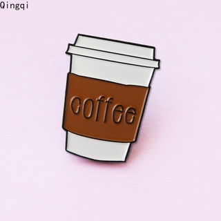 เข็มกลัด รูปการ์ตูนกาแฟ สําหรับคนรักกาแฟ